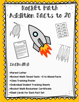 Results for rocket math addition worksheets | TPT