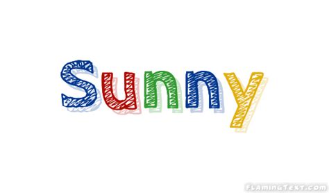 Sunny Logo | Outil de conception de nom gratuit à partir de texte ...