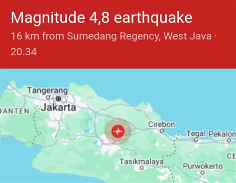 BREAKING NEWS Info Gempa Bumi Terkini di Sumedang Jabar Minggu 31 ...