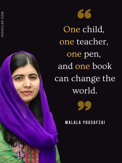 40 Inspiring Malala Quotes On Education And Women’s Equality