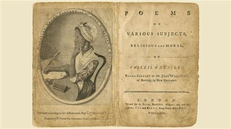 Phillis Wheatley's Poetry - Museum of the American Revolution