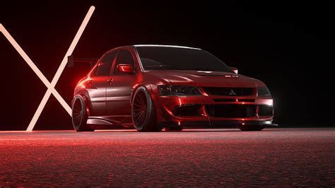 HD wallpaper: evo, Mitsubishi Lancer Evo X, red, Need for Speed, car ...