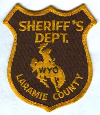 Wyoming - Laramie County Sheriff's Dept (Wyoming) - PatchGallery.com ...