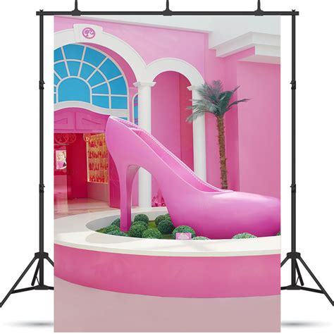 The Barbie Dreamhouse Background Backdrop for Photo SBH0616 – Starbackdrop