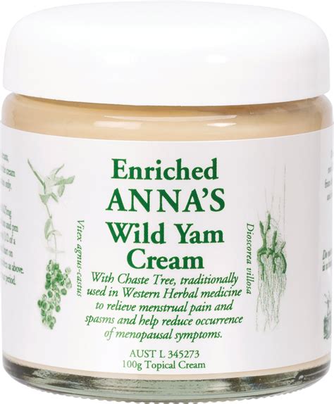 Anna's Wild Yam Cream - Please read supply details – Misty Mountain USA