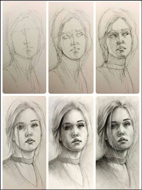 10 Essential Sketching Tips for Beginners | Portrait drawing, Sketches ...