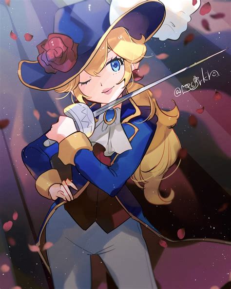 Detective Peach By Touyarokii : r/MushroomKingdomWaifus