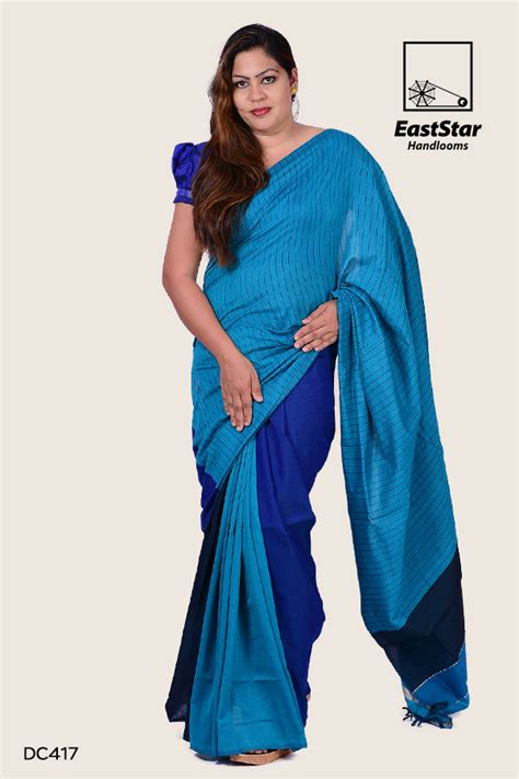 Handloom Cotton Saree DC417 – East Star Handlooms