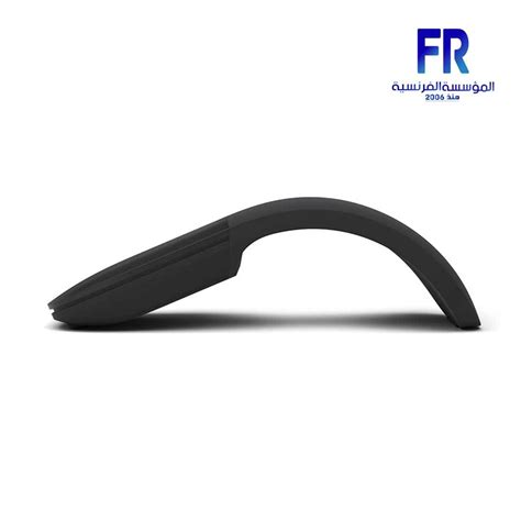 Microsoft Arc Black Bluetooth Mouse | Alfrensia