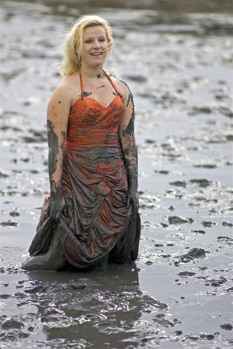 110 | Wet dress, Muddy girl, Women