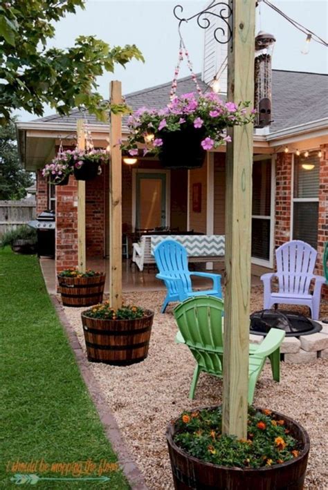 Easy diy rustic home decor ideas on a budget (45) | Diy patio, Backyard ...