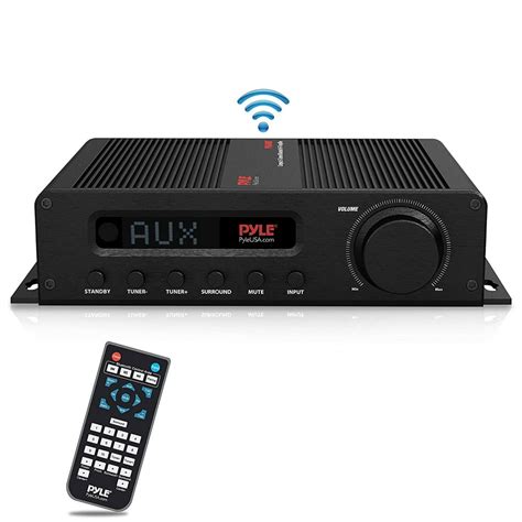 Wireless Bluetooth Home Audio Amplifier - 100W 5 Channel Home Theater ...