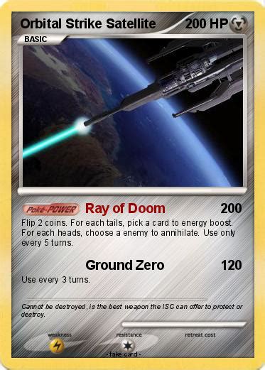 Pokémon Orbital Strike Satellite - Ray of Doom - My Pokemon Card