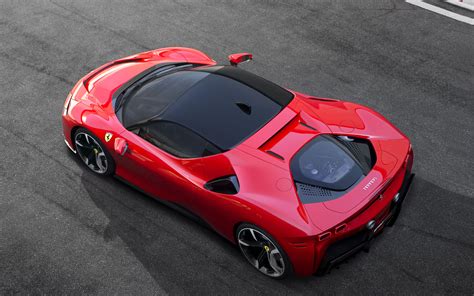 3840x2400 Ferrari SF90 Stradale Assetto Fiorano 2019 Upper View 4k HD ...