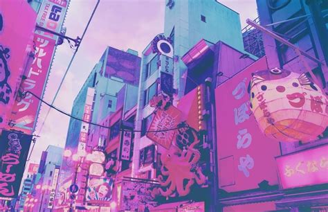 Aesthetic Anime Tokyo Desktop Wallpapers