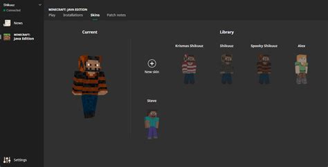Minecraft Sk Launcher How To Change Your Skin For Free