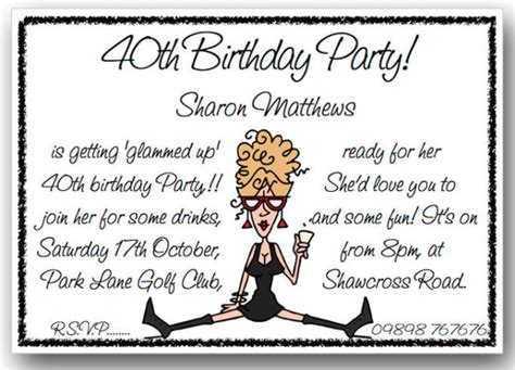 Funny Birthday Party Invitation Wording | Dolanpedia