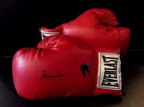 Muhammad Ali Autographed Everlast Boxing Glove gloves . signed . PSA ...