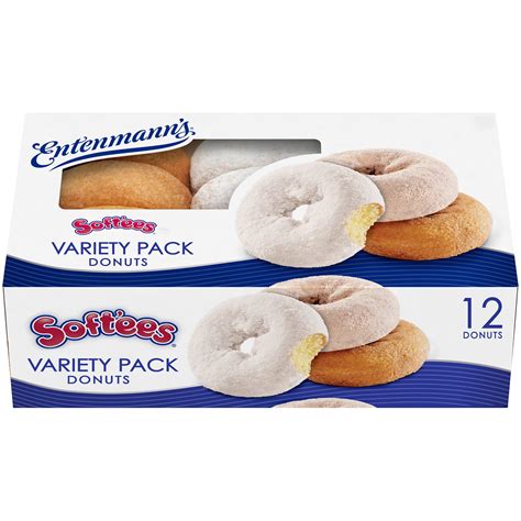 Entenmann's Soft'ees Variety Pack Donuts, 12 count – Walmart Inventory ...