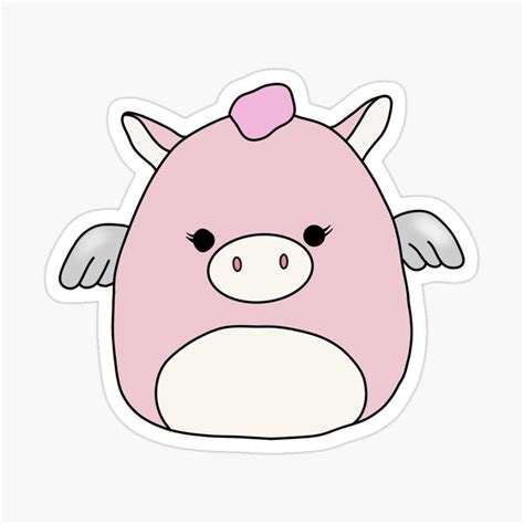 cute squishmallow Sticker by tehecaity in 2021 | Cute kawaii drawings ...