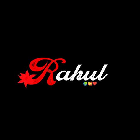 Rahul Name Art