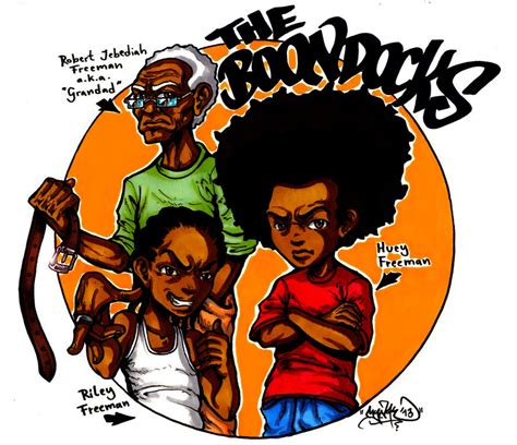 ArtStation - THE BOONDOCKS-Fanart