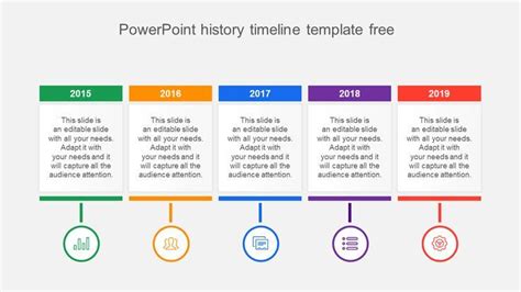 Free - Creative PowerPoint History Timeline Template Free | History ...