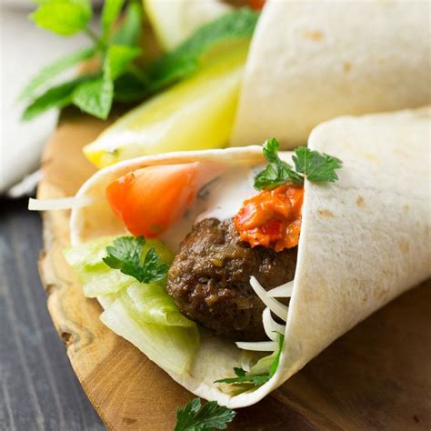 Lamb Kofta Wraps | The Girl Loves To Eat | Recipe | Lamb kofta, Lamb ...