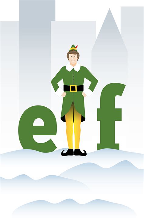 Elf - movie poster on AIGA Member Gallery