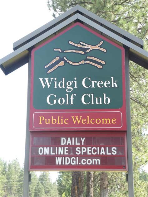 Widgi Creek Golf Course - Oregon Courses