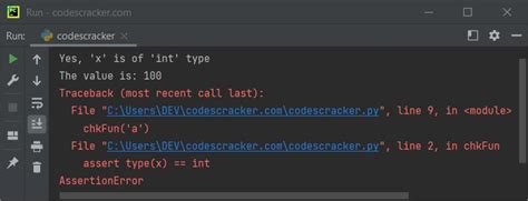 Python assert Keyword, assert Statement