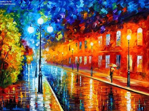 PISBON Computer @rtWork: 10 Lukisan Abstrak Terindah Leonid Afremov