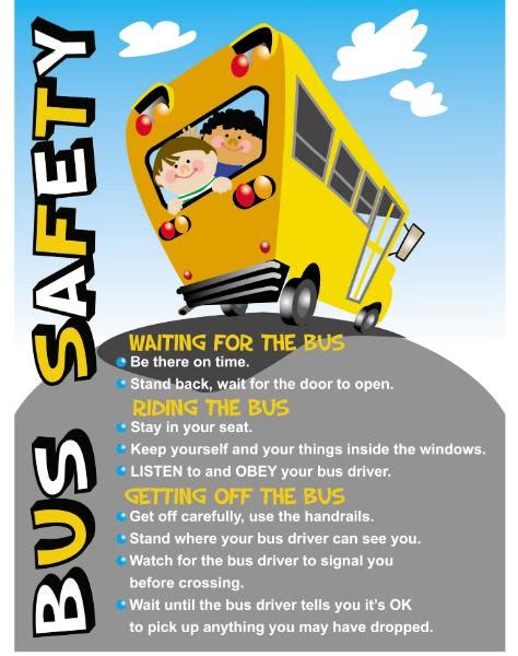 School Bus Safety Tips for Students - Transportation - District ...