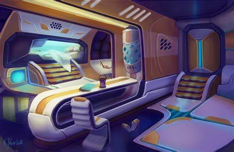 ArtStation - Sci-fi interior