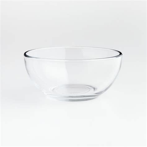 Set of 8 Moderno Bowls | Glass bowl, Crate and barrel, Glass dinnerware