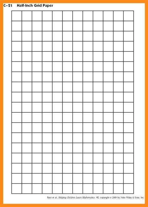 1 1/2 Inch Grid Paper Printable