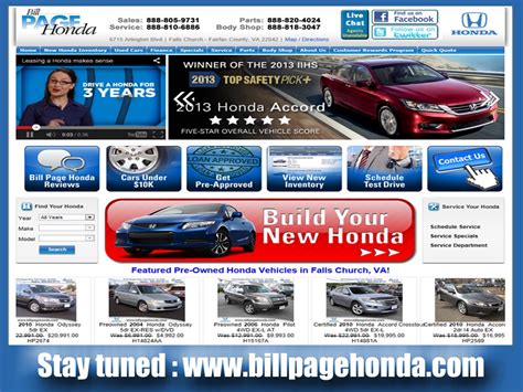 Bill Page Honda - Falls Church, VA | Cars.com