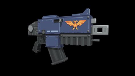 Warhammer 40K Bolter - Download Free 3D model by RRRIOM [629af37 ...