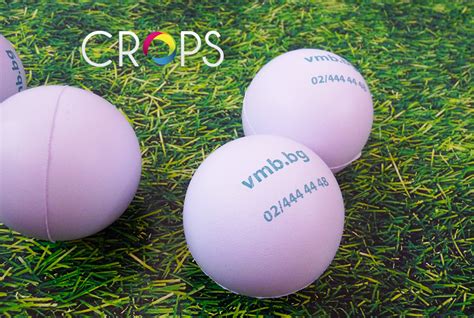 Custom Stress Balls - Advertising agency Crops