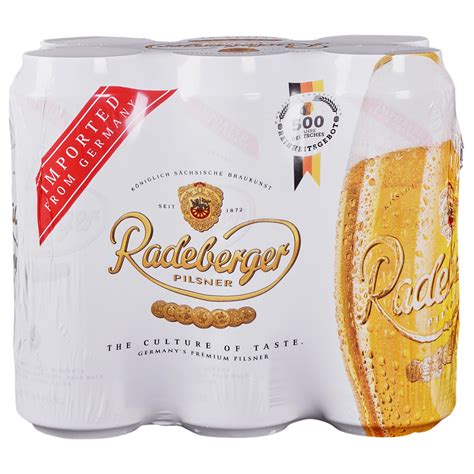 Radeberger German Pilsner 6pk 16.9 oz Cans - Applejack