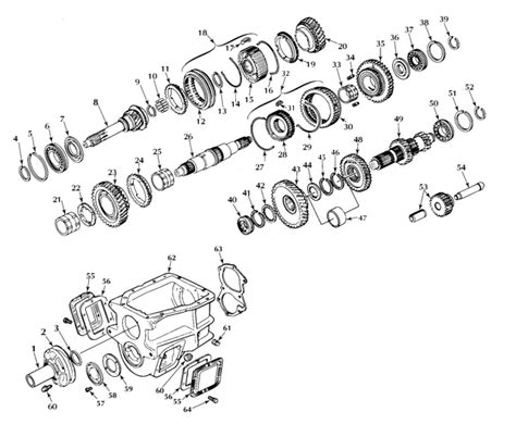 Parts for the SM465 Transmission