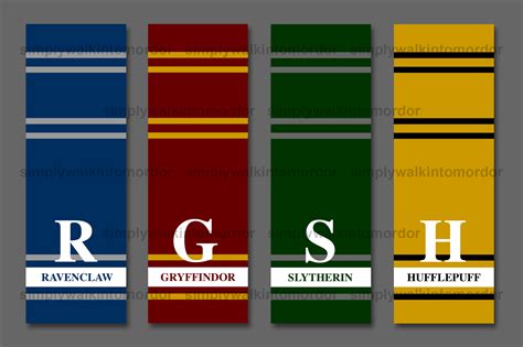 4 Best Images of Color Your Own Harry Potter Printable Bookmarks - Free ...