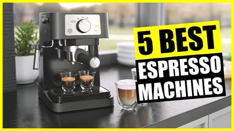 TOP 5: Best Espresso Machine [2023] - YouTube