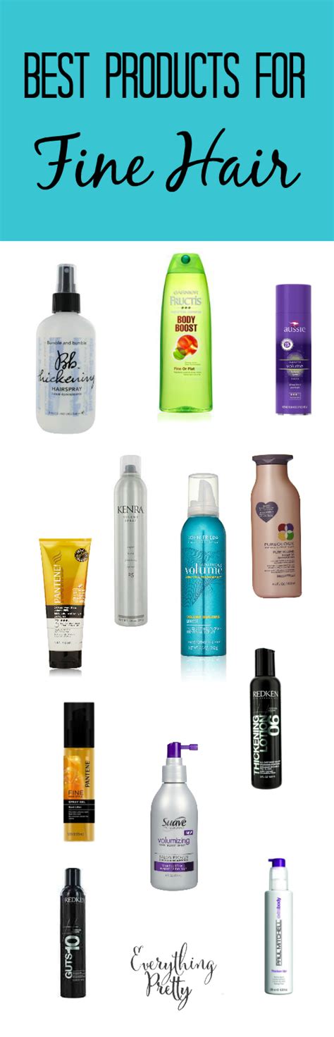 Best Hair Products for Fine Hair - Everything Pretty