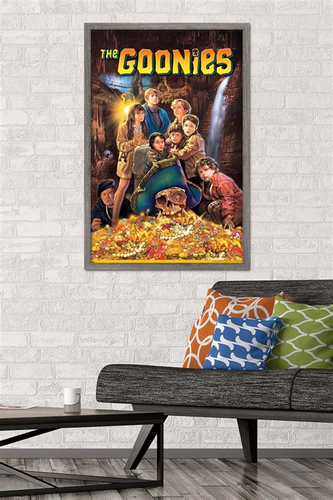 The Goonies - One Sheet Wall Poster, 22.375" x 34", Framed - Walmart.com