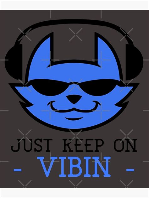 "Vibing Cat" Canvas Print for Sale by Dkcdesign | Redbubble