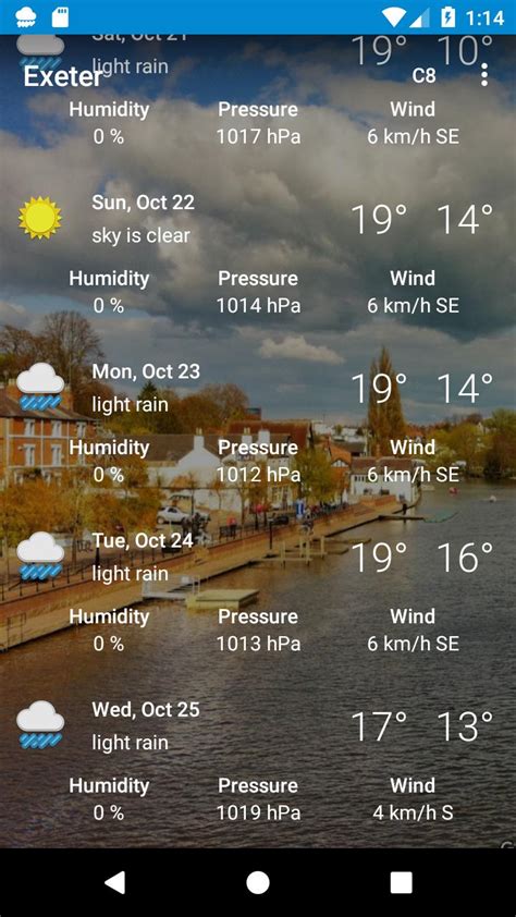 Exeter, Devon - Weather APK for Android Download