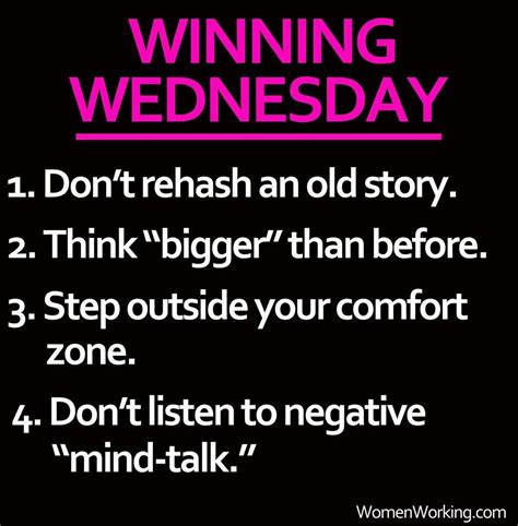 Winning Wednesday Good Morning Wednesday, Happy Wednesday Quotes ...