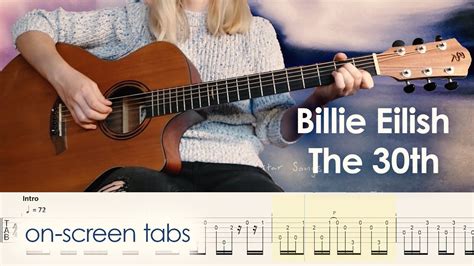 Billie Eilish - The 30th | Guitar cover w/ play-along tabs + download ...