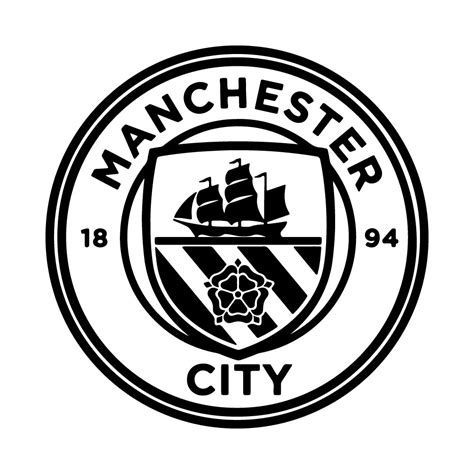 Manchester City Black Logo Vector - (.Ai .PNG .SVG .EPS Free Download ...